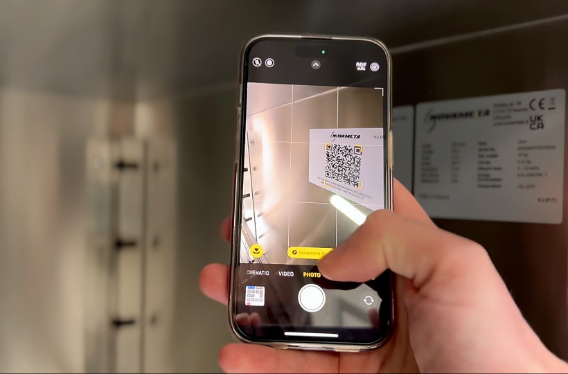QR codes on all electrical products