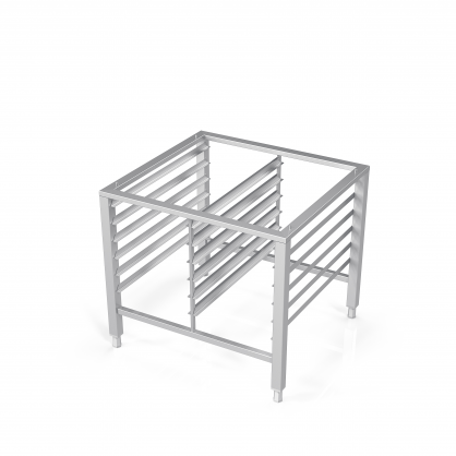 Stand for Convection Oven With Guide Rails for 12 GN-1/1 trays