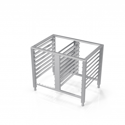 Universal Stand for Convection Oven With Guide Rails for 16 GN-1/1 Trays