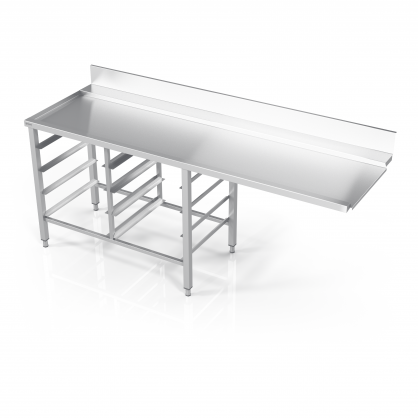 Table to Dishwasher With 8 Guides for Dishwasher Baskets