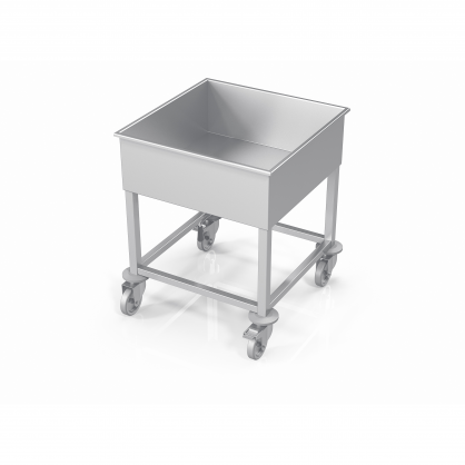 Trolley for Cutlery With Valve