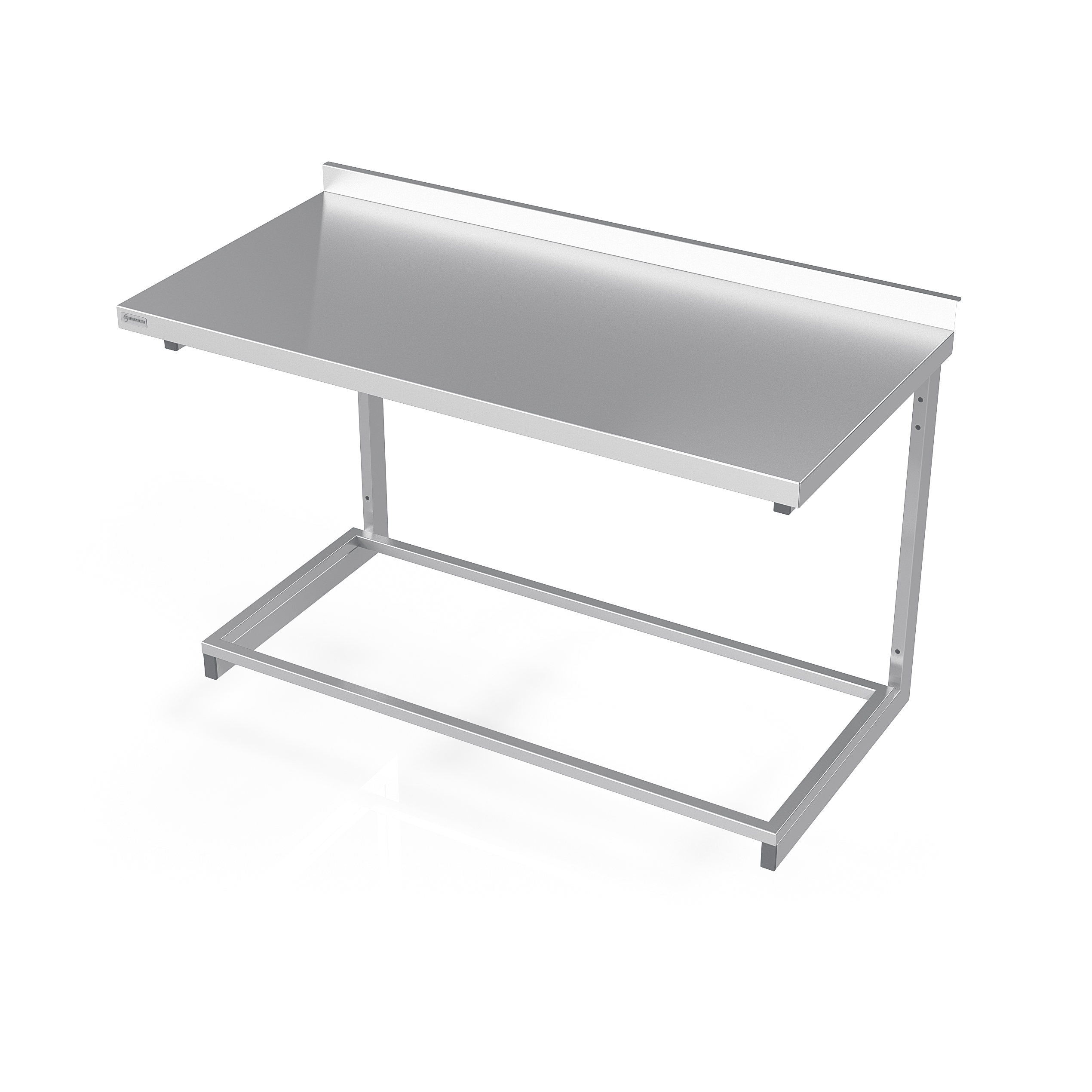 Wall Mounted Table With Frame for Modular Shelves