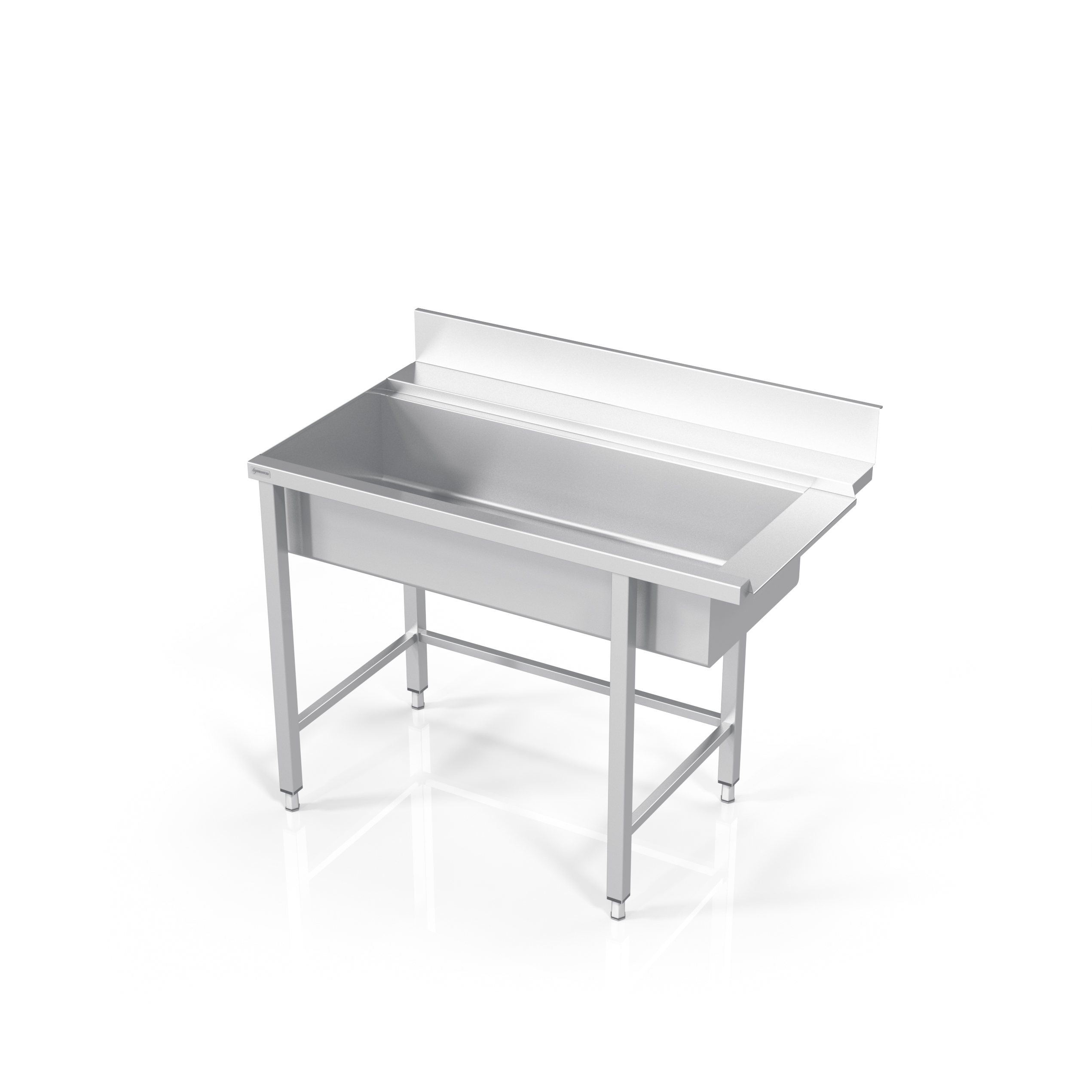 Table to Dishwasher With Big Sink and Frame